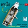 RESKIT RSU48-0295 Rafale (C, M) cockpit (Basic edition with 3D decals) for HobbyBoss kit (3D printed) 1/48